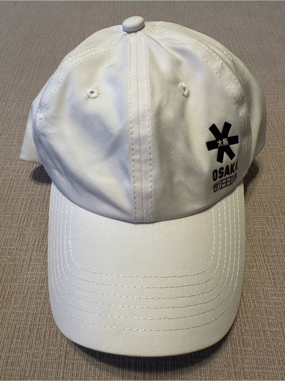 Osaka White Mens Baseball Cap - Unbranded